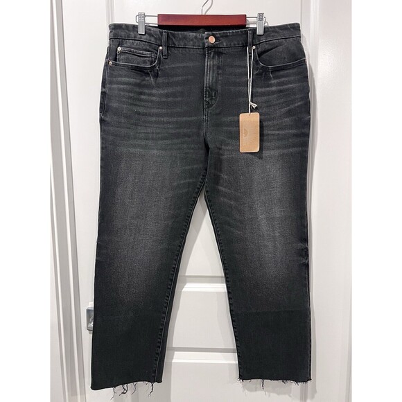 Porter Blue The Rebel Straight-Cole High Rise Straight Leg Jeans Denim Women 32 - Picture 5 of 16